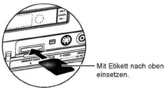 LG RH4840S - Speicherkarte einsetzen/entfernen - 1
