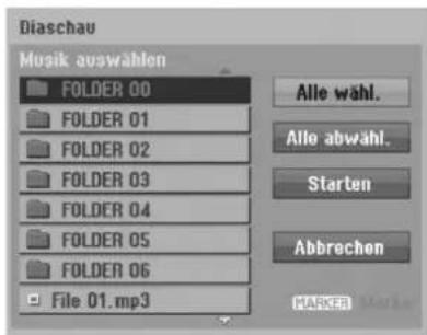 LG RH256B - Während der Diashow Musik hören - 2