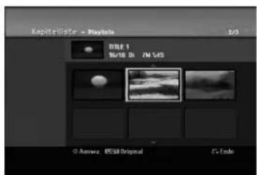 LG RH256B - Hinzufügen weiterer Titel/Kapitel zur Playliste -RWVR - 3