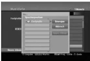 LG RH256B - Datei(en) in einen anderen Ordner auf der Festplatte verschieben - 2