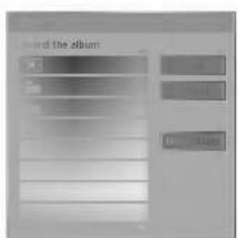 I find the album OK Cancel Help