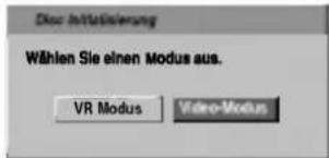 Wählen Sie einen Modus aus. VR Modus Video-Modus