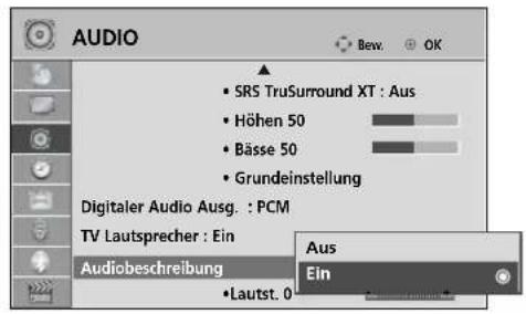 LG 42LH3010.BEU - AUDIO-BESCHREIBUNG (NUR IM DIGITALMODUS) - 2