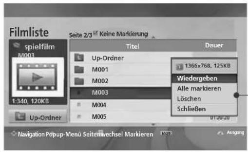LG 42LH3010.BEU - VERWENDUNG EINES USB-GERÄTES - 3
