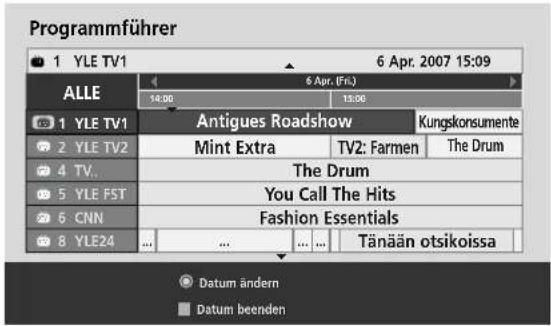 LG 42LH3010.BEU - Tastenfunktionen im Datumsänderungsmodus - 1