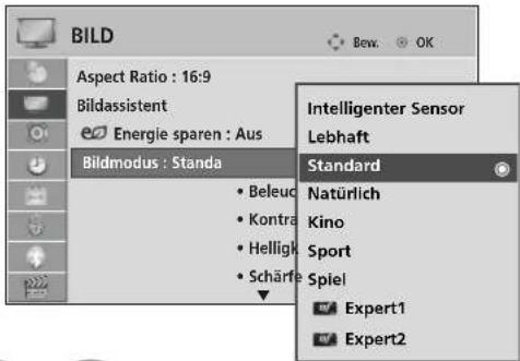 LG 42LH3010.BEU - Voreingestellte Bildmodi - 1