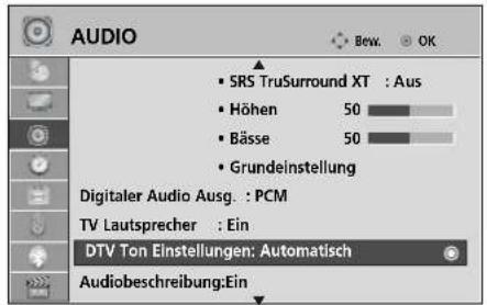 LG 42LH3010.BEU - DTV-AUDIOEINSTELLUNG (NUR IM DIGITALMODUS) - 1