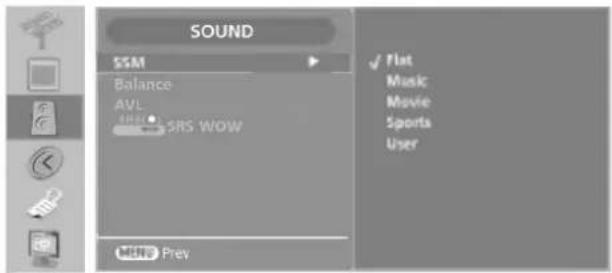 LG 37LP1DA - SSM (Sound Status Memory) - 1