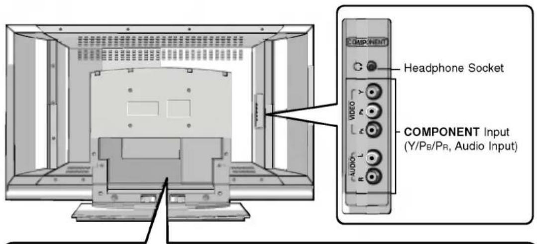 LG 37LP1DA - Connection Options - 1