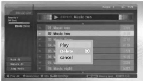 LG 37LP1DA - MP3 File Deletion and Cancel - 1