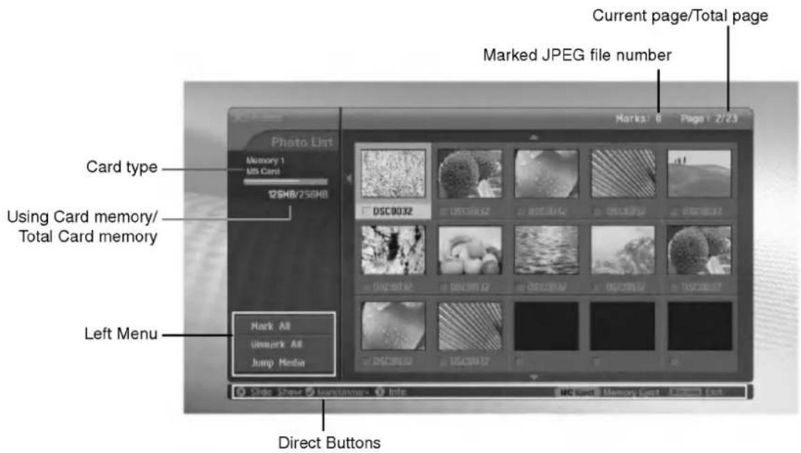 LG 37LP1DA - JPEG File Viewing Options - 1