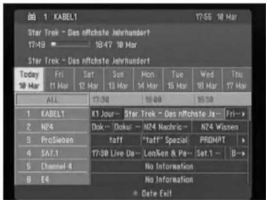 LG 37LP1DA - Button Function in Date Change Box - 1