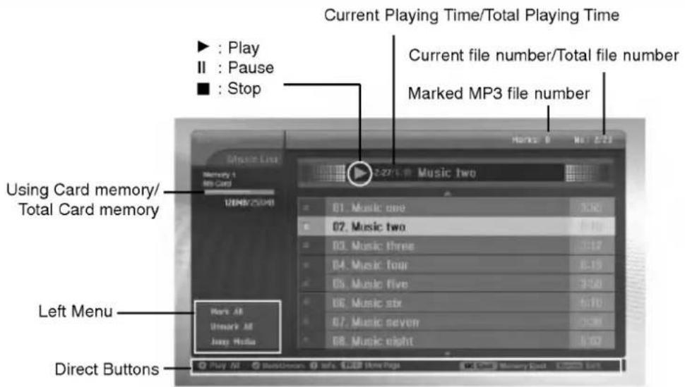 LG 37LP1DA - MP3 Files Playing Operation - 1