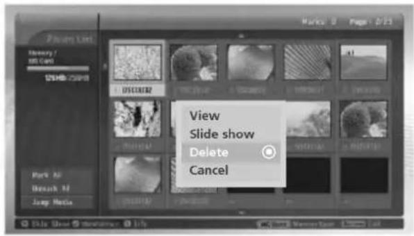 LG 37LP1DA - JPEG File Deletion and Cancel - 1