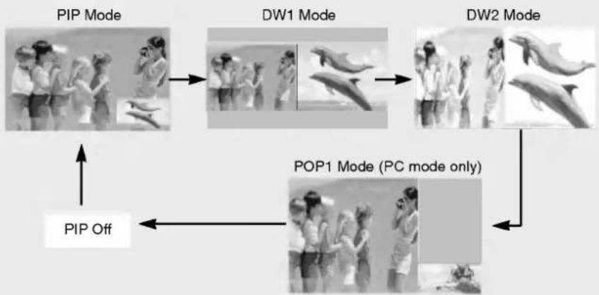 LG 37LP1DA - Watching PIP/Double Window/POP - 1