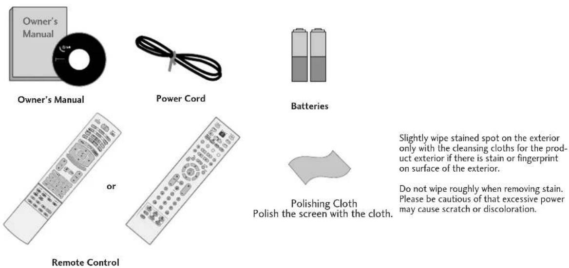 LG 37LF75.AEU - ACCESSORIES - 1
