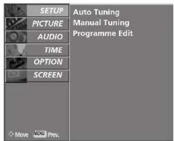 LG 37LF75.AEU - MANUAL PROGRAMME TUNING (IN ANALOGUE MODE) - 3