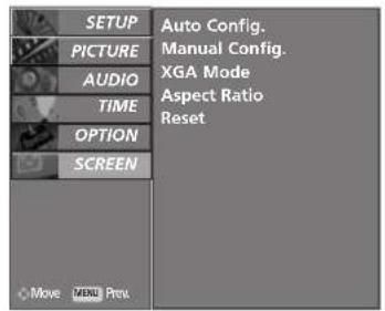 LG 37LF75.AEU - ON SCREEN MENUS SELECTION AND ADJUSTMENT - 4
