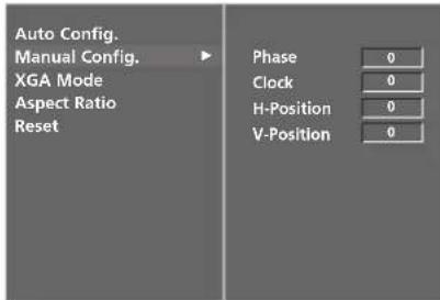 LG 37LF75.AEU - Adjustment for screen Phase, Clock, Position - 3