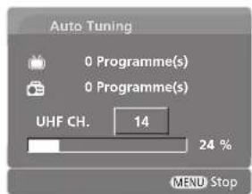 LG 37LF75.AEU - AUTO PROGRAMME TUNING (IN DIGITAL MODE) - 4