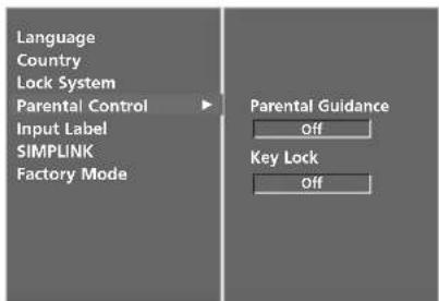LG 37LF75.AEU - PARENTAL CONTROL - 4