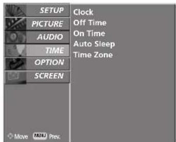 LG 37LF75.AEU - SLEEP TIMER SETTING - 2