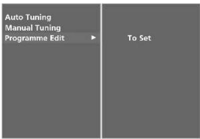LG 37LF75.AEU - PROGRAMME EDIT (IN ANALOGUE MODE) - 3