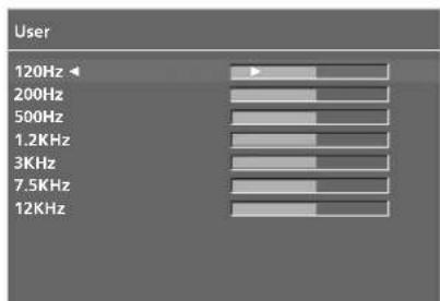 LG 37LF75.AEU - SOUND SETTING ADJUSTMENT -USER MODE - 5