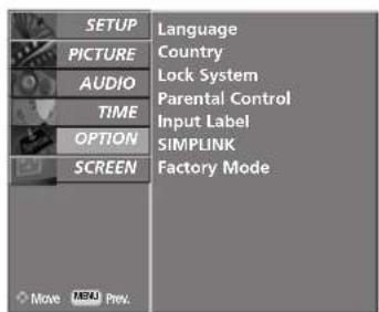 LG 37LF66.AEU - PARENTAL CONTROL - 3