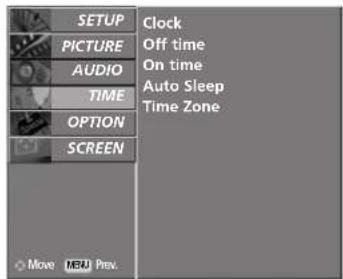 LG 37LF66.AEU - AUTO ON/OFF TIMER SETTING - 2