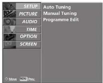 LG 37LF66.AEU - MANUAL PROGRAMME TUNING (IN ANALOGUE MODE) - 3