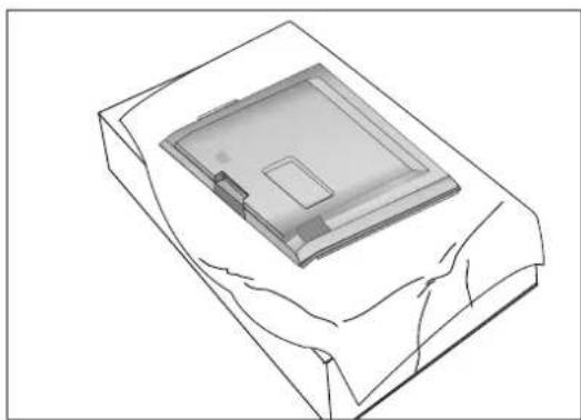 LG 37LF66.AEU - STAND INSTALLATION (Only 37 inch LCD TV Models) - 1