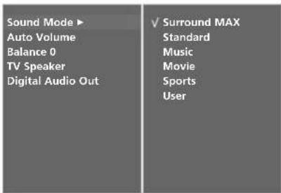 LG 37LC55.AEN - SOUND SETTING ADJUSTMENT -USER MODE - 4