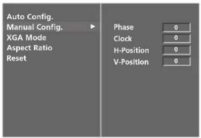 LG 37LC55.AEN - Adjustment for screen Phase, Clock, Position - 4