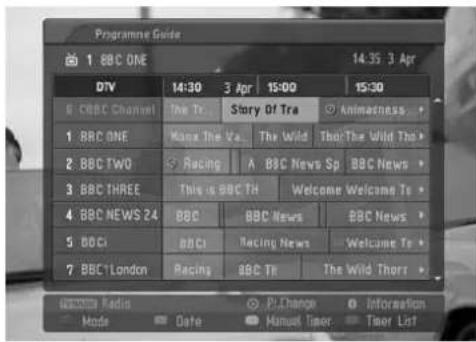 LG 37LC55.AEN - Select a programme - 1