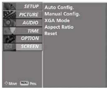 LG 37LC55.AEN - Adjustment for screen Phase, Clock, Position - 3