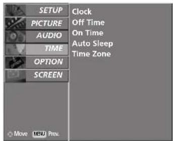 LG 37LC55.AEN - AUTO ON/OFF TIMER SETTING - 2