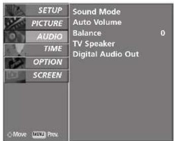 LG 37LC55.AEN - ON SCREEN MENUS SELECTION AND ADJUSTMENT - 4