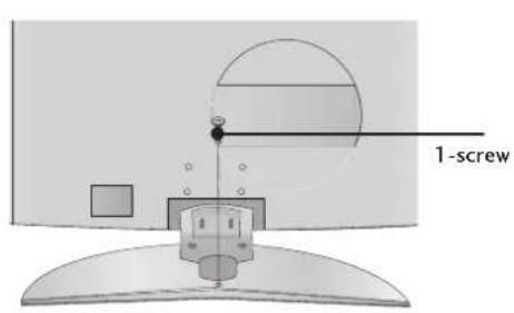 LG 37LC55.AEN - ATTACHING THE TV TO A DESK (Only 26/32LB7 model) - 1