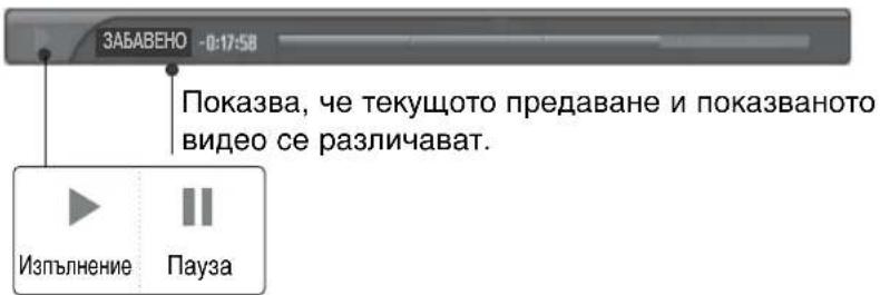 LG 32LT76 - Използване на функцията Timeshift (Изместване на времето), изпълнение - 1