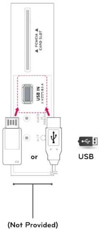 LG 23MD53D-PZ - Connecting to a USB - 1