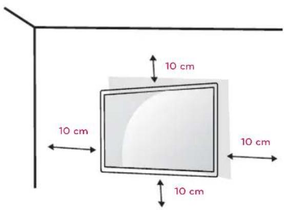 LG 23MD53D-PZ - Mounting on a wall - 1