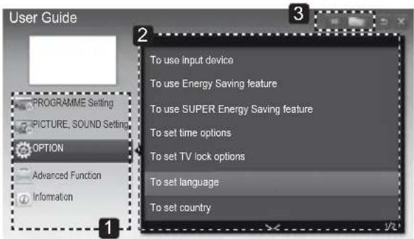 LG 23MD53D-PZ - Using the TV menu - 1