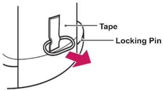 LG 22EB23PY-W - Adjusting the stand height - 1