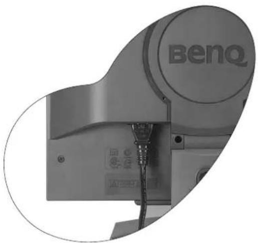 BENQ T705 - ③How to install your monitor hardware - 7