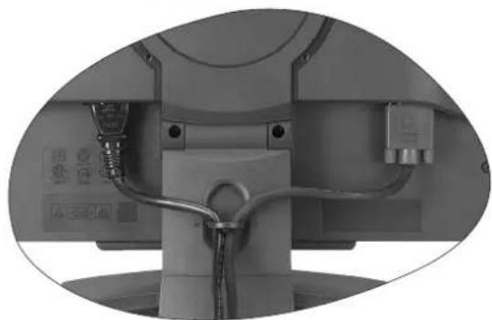 BENQ T705 - ③How to install your monitor hardware - 9