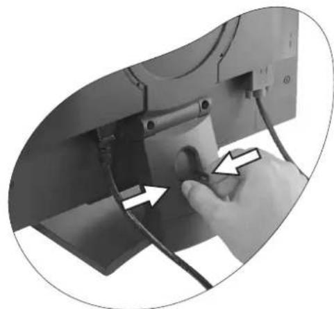 BENQ T705 - ③How to install your monitor hardware - 8