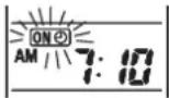 SANYO SAP-XRV96EH - Einstellen der Einschaltzeit - 2