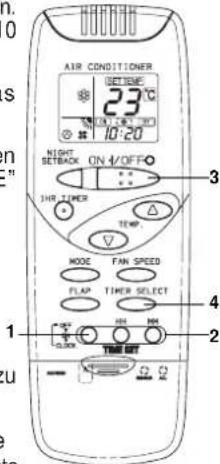 SANYO SAP-XR188EH - TIMER - EINSTELLUNG - 3