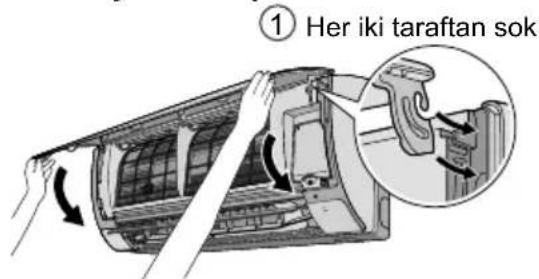 ① Her iki taraftan sok